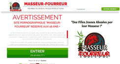 Desktop Screenshot of masseurfourreur.com